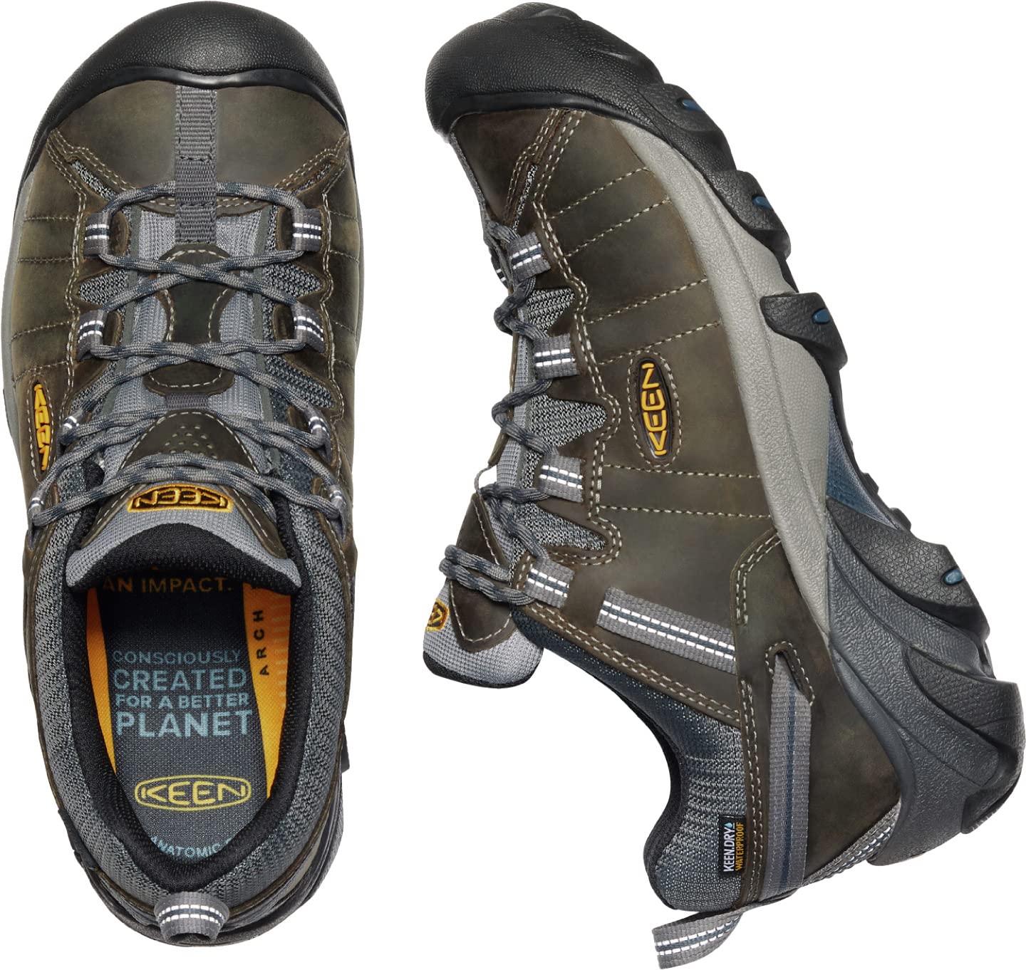 KEEN Men's Targhee 2 Low Height Waterproof Hiking Shoes