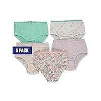 Rene Rofe Girls' 5-Pack Underwear