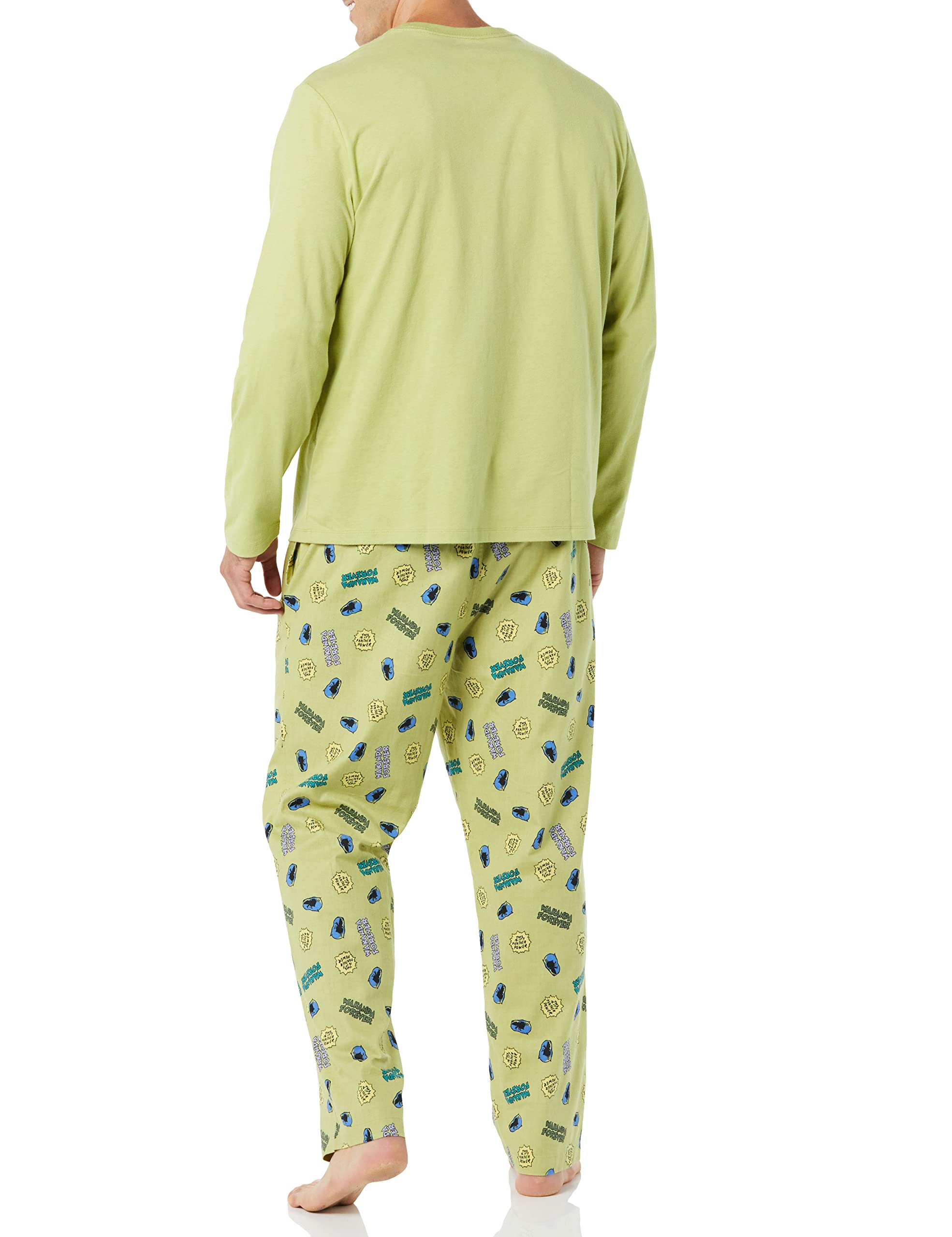 Amazon Essentials Marvel Men's Flannel Pajama Sleep Sets, Multipacks