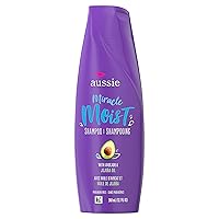 Aussie For Dry Hair Paraben Free Miracle Moist Shampoo W/Avocado & Jojoba, 12.1 Fluid Ounce