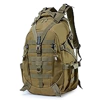 Outdoor Military Tactical Backpack, 25L Water Resistant Hiking Daypack Backpack Assault Bag Samurai Tactical Backpack for Outdoor Hiking and Treeking Rucksack