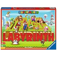 Ravensburger Super Mario Labyrinth - Engaging Family Board Game | Fun for Kids & Adults | Ages 7 and Up | Dynamic Maze Game | Stimulating Replay Value | Supports 2-4 Players