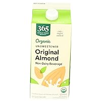 365 by Whole Foods Market, Almond Milk Unsweetened Organic, 64 Fl Oz