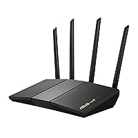 Asus Rt-Ax57 Wireless Router Gigabit Ethernet Dual-Band, W128291859 (Gigabit Ethernet Dual-Band (2.4 Ghz / 5 Ghz) Black)