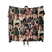 Alex Turner Photo Collage Throw Blanket for Women Men Girls Boys Couch Sofa Bed Decor 60