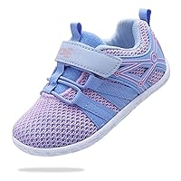 Scurtain Toddler Boys Girls Shoes Little Kids Barefoot Walking Shoes Lightweight Mesh Tennis Sneakers