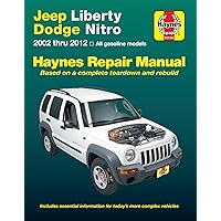 Jeep Liberty & Dodge Nitro 2002-2012 Haynes Repair Manual: (Does not include information specific to diesel models) (Haynes Automotive)
