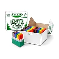 Crayola Ultra Clean Washable Markers, School Supplies Classpack, Broad Line, 8 Colors, Pack of 192