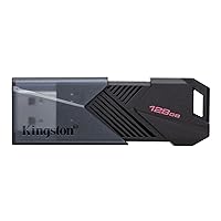 Kingston Technology 128GB USB 3.2 (Gen1) / 3.0 Slide DataTraveler Exodia Onyx DTXON 128GB 5 Year Warranty