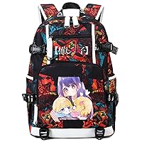 Anime Oshi No Ko Backpack Shoulder Bag Bookbag School Bag Daypack Satchel Laptop Bag Color Red9