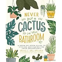 Never Put a Cactus in the Bathroom: A Room-by-Room Guide to Styling and Caring for Your Houseplants Never Put a Cactus in the Bathroom: A Room-by-Room Guide to Styling and Caring for Your Houseplants Hardcover Audible Audiobook Kindle Paperback Audio CD