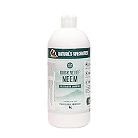 Quick Relief Ultra Concentrated Dog Neem Shampoo for Pets, Makes up tp 2 Gallons, Natural Choice for Professional Groomers, Helps Relieve Itching, Made in USA, 32 oz