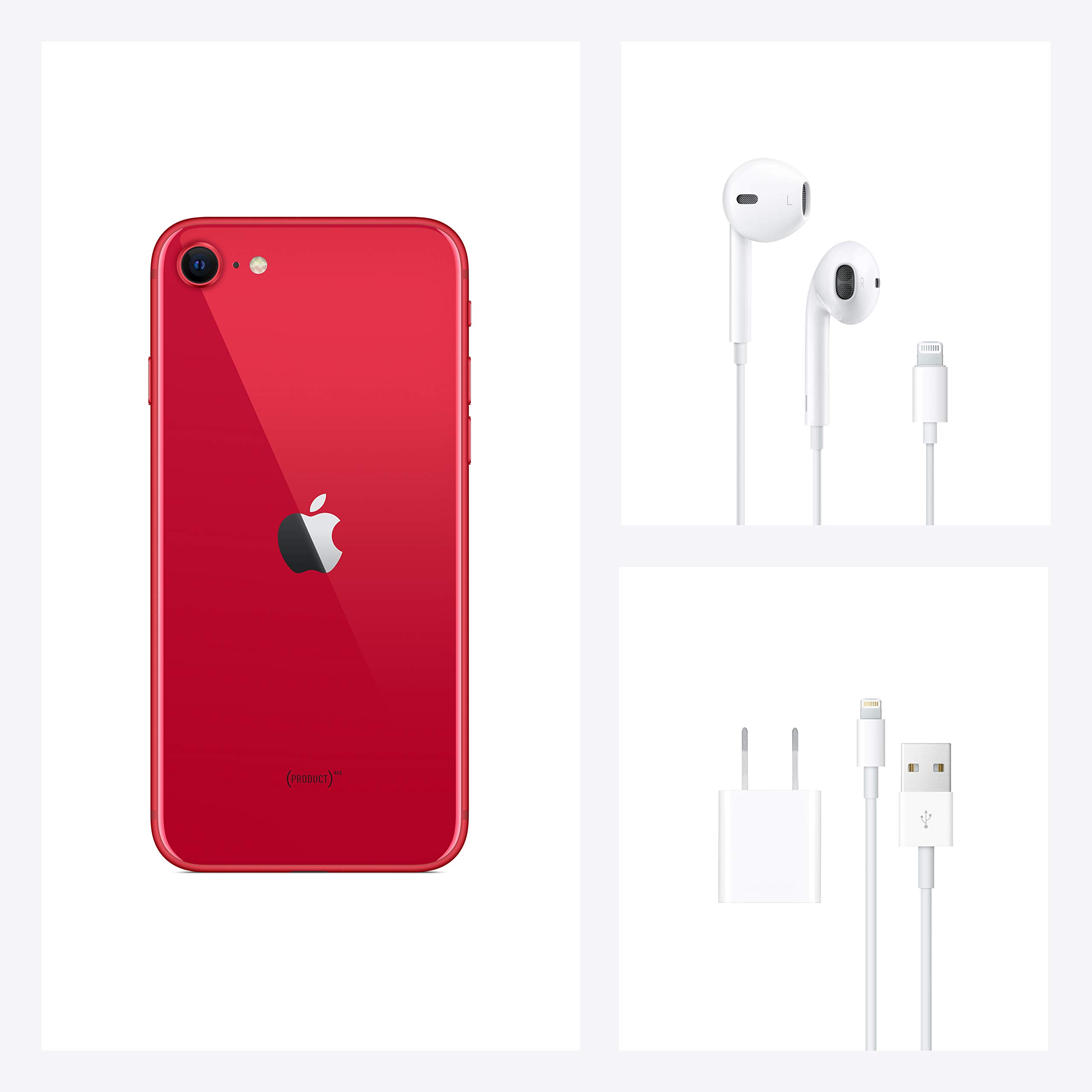 New Simple Mobile Prepaid - Apple iPhone SE (64GB) - (Product) RED [Locked to Carrier - Simple Mobile]