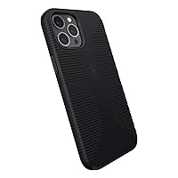 Speck Products CandyShell Pro Grip iPhone 12 Pro Max Case, Black/Black (137609-1050)