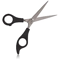 Diane Daffodil Shears – Hair Cutting Scissors for Salon, Barbershop or at Home – Small - 5” – Black – D599