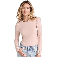 Rebecca Taylor Women's Ruched Long Sleeve Top