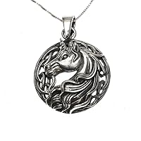 Lisa Parker Sterling Silver 925 Unicorn Pendant Necklace