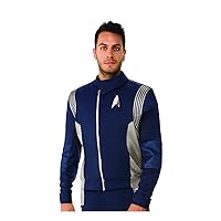 Rubie's 821213-STD Star Trek Discovery Science Costume Uniform, Silver, Standard