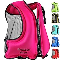 Khroom Inflatable Snorkel Vest Adults and Teenagers | 60