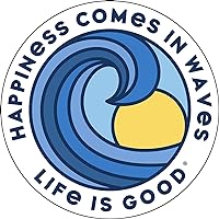 Life is Good - Happiness Comes Sticker