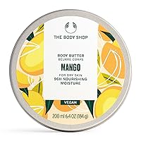 The Body Shop Mango Body Butter – Nourishing & Moisturizing Skincare for Normal Skin – Vegan – 6.4 oz