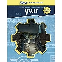 Modiphius Entertainment: Fallout: The Roleplaying Game - Map Pack 1: Vault - RPG Accessory, 32 Page Softcover Booklet & 4 Double-Sided Poster Maps