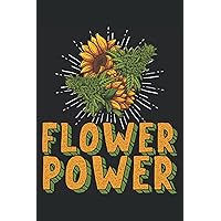 Flower Power: Notebook or Journal 6 x 9