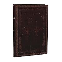 Paperblanks | Black Moroccan Bold | Old Leather Collection | Softcover Flexi | Mini | Lined | 176 Pg | 100 GSM (Flexis)