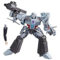 Transformers Toys EarthSpark Deluxe Class Megatron Action Figure, 5-Inch, Robot Toys for Kids Ages 6 and Up