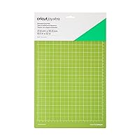 Cricut Standard Grip Machine Mat 8.5in x 12in, Reusable Cutting Mat for Crafts with Protective Film, Use with Cricut Cardstock, Iron On, Vinyl and More, Compatible with Cricut Joy Xtra