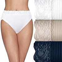 Vanity Fair Women’s Flattering Lace Panties: Lightweight & Silky with Superior Stretch