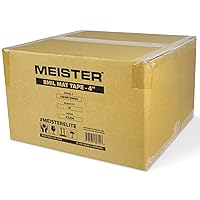 Meister Deluxe 8mil Mat Tape for Wrestling, Grappling and Exercise Mats - Clear