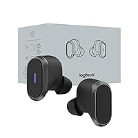 Logitech Zone True Wireless Bluetooth Noise Canceling Earbuds with Microphone, Hybrid ANC, Transparency Mode, Certified for Microsoft Teams, Zoom, Google Meet, Google Voice - Graphite