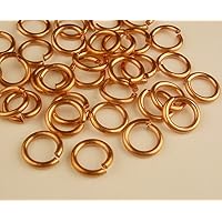 Wholesale 18Ga Copper Jump Ring 6 MM O/D (Pack of 1000)