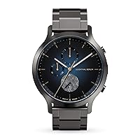 Lilienthal Berlin, Meteorite III Chronograph with Bracelet Metal Anthracite, charcoal, Bracelet