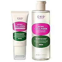 CKD Guasha Neck Cream & Retino Collagen Small Molecule 300 Collagen Skin Toner,