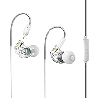MEE audio M6 VR Multiplatform in-Ear Earphones with Headset Microphone for PS5, Xbox, Nintendo Switch, PC; Also Includes Short Cable and mounting Bracket for Oculus Quest and Other VR Gaming Headsets