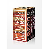 Frank Herbert's Dune Saga 3-Book Boxed Set: Dune, Dune Messiah, and Children of Dune Frank Herbert's Dune Saga 3-Book Boxed Set: Dune, Dune Messiah, and Children of Dune Paperback Kindle Hardcover