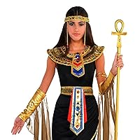 Majestic Gold Egyptian Staff - 62