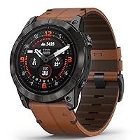 Garmin Epix Pro Sapphire 1.7 inches (42 mm), 1.9 inches (47 mm), 2.0 inches (51 mm), 3 Sizes Available, Equipped with AMOLED Display, Multisport GPS Watch, Compatible with Android/iOS