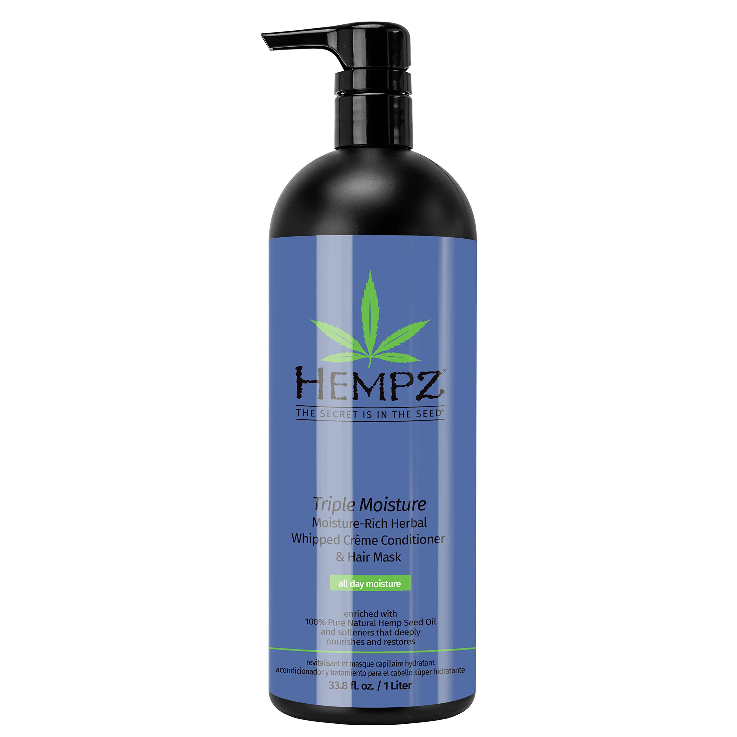 Hempz Triple Moisture Herbal Conditioner 33.8 oz.