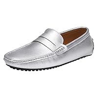 Men's Classic Penny Loafer Driving Moccasins Multicolor Shoes