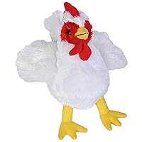 Wild Republic Chicken Plush, Stuffed Animal, Plush Toy, Gifts for Kids, Hug’Ems 7
