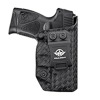 Taurus G3C Holster, Taurus G2C Holster IWB Kydex Holster Taurus G3C / G2C / G2S / PT111 / PT140 9mm/.40 - Inside Waistband Concealed Carry - Adj. Cant Retention - Cover Mag-Button - Widened Entrance - No Wear, No Jitter