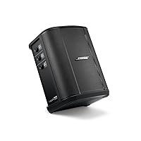 S1 Pro+ All-in-one Powered Portable Bluetooth Speaker Wireless PA System, Black