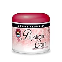 Source Naturals Progesterone Cream - Women's Health Support - High Purity, Paraben Free - 4 Ounce Jar