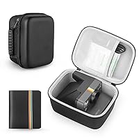 Yinke Case for Polaroid Originals Onestep 2 VF/Now I-Type/OneStep+ Instant Camera, Hard Protective Cover Travel Carrying Storage Bag (Black with Album)