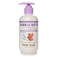Little Twig Bubble Bath, Baby Bath Essential with Natural Plant Derived Formula, Vegan, Gluten-Free, Paraben-Free, Calming Lavender Scent, 8.5 fl. oz.