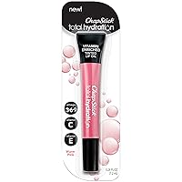 ChapStick Total Hydration Vitamin Enriched Warm Pink Tinted Lip Oil Tube, Lip Care - 0.24 Oz
