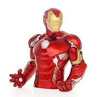 Avengers Iron Man Bust Bank Multi-colored, 4